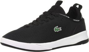 img 4 attached to Lacoste Sense Sneaker Green: Superior Men's Medium Shoes with Fashionable Appeal