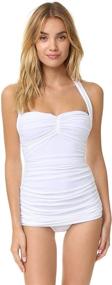 img 4 attached to Norma Kamali Womens One Piece Swimsuit