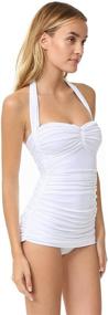 img 2 attached to Norma Kamali Womens One Piece Swimsuit