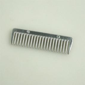 img 1 attached to 🐎 High-Quality SXYH 3PCS Stainless Metal Pulling Combs for Horse Mane and Tail – Compact Pocket Combs 4013