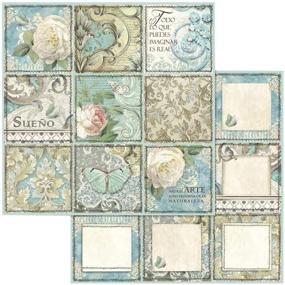 img 2 attached to Stamperia Double Sided Paper Pad Pkg Azulejos