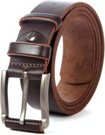 solid leather goods mens belt men's accessories for belts logo