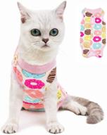 🐾 kitipcoo breathable surgery recovery suit for cats & dogs - paste cotton suit for abdominal wounds, skin diseases & after surgery wear logo
