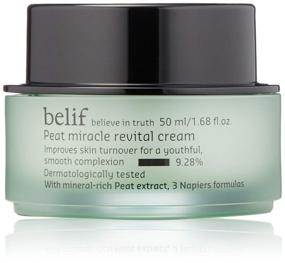 img 4 attached to 💧 Belif Peat Miracle Revital Cream: Мощный антивозрастной крем для лица для упругости, 1,68 жидк. унц. (упаковка из 1)