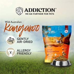 img 2 attached to 🐶 Premium Addiction Raw Alternative Dog Food from New Zealand: Gentle Air-Dried Recipe for Improved Digestion, Skin, and Coat Health