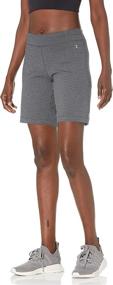 img 2 attached to 🩳 Stylish and Comfortable: Danskin Women's Essential Side Shirred Bermuda Short