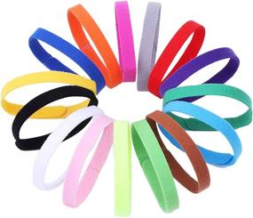 img 4 attached to Tilious 15 Colors Puppy ID Collars: Soft, 🐾 Adjustable & Reusable Collars for Newborn pet Dog Cats