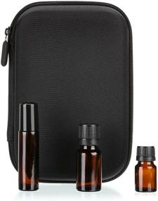 img 1 attached to Hipiwe Hard Shell Essential Oil Carrying Case: Travel in Style with 12 Bottles of Young Living, doTERRA, and More!