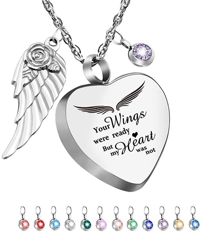 dletay necklace birthstones cremation jewelry 로고