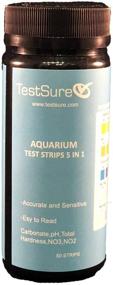 img 3 attached to 🔬 Comprehensive 5-in-1 Aquarium Test Sure Kit - pH, Nitrates, Nitrites, Carbonate General Hardness (50 Strips/Bottle)