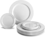 occasions premium disposable plastic plates - food service equipment & supplies in disposables logo