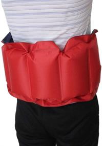 img 2 attached to Firlar Inflatable Flotation Swimming Waistband