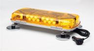 🚨 whelen 16in. century mini led light bar with aluminum base - amber lens, mc16ma model logo