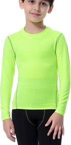 img 4 attached to LNJLVI Compression Shirts Sleeve T Shirts Outdoor Recreation for Hiking & Outdoor Recreation Clothing