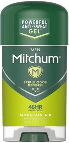 img 4 attached to 🏔️ Mitchum Mountain Air Clear Gel Antiperspirant & Deodorant for Men - 3.4 oz