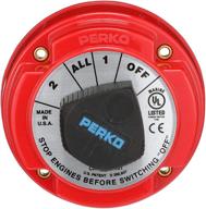 🔴 seachoice 11501 battery selector switch, red, universal size логотип