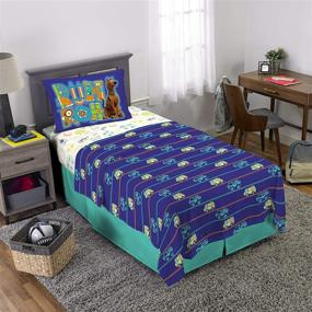 img 3 attached to 🐶 Super Soft Twin Size 3-Piece Scooby Doo Sheet Set - Franco Kids Bedding