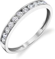 exquisite tesori co solid channel wedding women's jewelry: timeless elegance for your special day logo