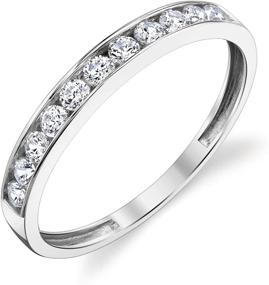 img 2 attached to Exquisite Tesori Co Solid Channel Wedding Women's Jewelry: Timeless Elegance for Your Special Day