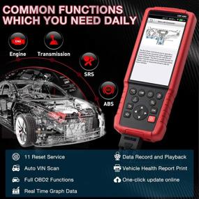 img 3 attached to 🚗 LAUNCH X431 CRP429C Automotive Diagnostic Tool - OBD OBD2 Scanner with Oil Reset, TPMS Reset, ABS Bleed, Injector Coding, IMMO, EPB, BMS, SAS, DPF, TPS, ABS SRS TCM ENG Code Reader