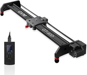 img 4 attached to GVM Great Video Maker Motorized Camera Slider: Next-Level Video Shooting with Time-Lapse Functionality for Interviews, Films, and Photography