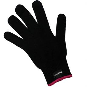 img 3 attached to 🔥 Kiloline Professional Heat Resistant Glove: Ultimate Protection for Hair Styling - Curling, Flat Iron, and Curling Wand, Fit for Left and Right Hands