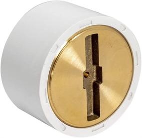 img 3 attached to 🚰 PVC Cleanout with Brass Plug - EZ-FLO 15336, 3x4-Inch, 3x4" (White)