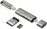 🔌 pny usb 3.1 type-c reader/adapter - p-crmus3a-bx: fast and versatile data transfer solution logo