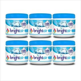 img 4 attached to Powerful 6-Pack: Bright Air Solid Air Freshener & Odor Eliminator, 14 Oz, Cool & Clean Scent