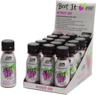 beet it sport pro-elite shot - 15 shots with nitrate 400 - non-gmo certified - contains 400mg dietary beet nitrates - nitric oxide booster - high nitrate beet juice logo