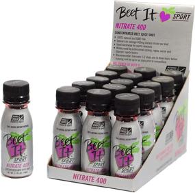 img 4 attached to Beet It Sport Pro-Elite Shot - 15 Shots with Nitrate 400 - Non-GMO Certified - Contains 400mg Dietary Beet Nitrates - Nitric Oxide Booster - High Nitrate Beet Juice