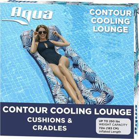 img 4 attached to 🏊 Aqua Gravity Lounge Chair: Inflatable Water Toy for Pools and Outdoor Activities