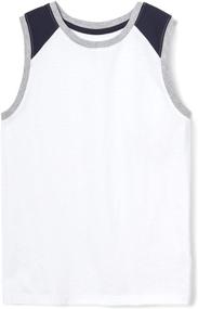 img 1 attached to French Toast BoysRaglan Paneled Sleeveless Boys' Clothing in Tops, Tees & Shirts