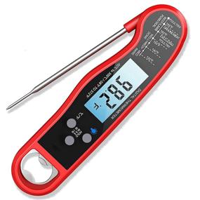 img 4 attached to Thermometer Backlight Ambidextrous Grilling Waterproof