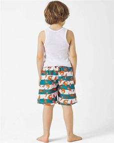 img 3 attached to 🩳 Resistant Swimwear: EULLA Little Boardshorts for Boys' Clothing in Swim