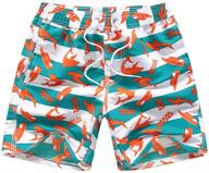 🩳 resistant swimwear: eulla little boardshorts for boys' clothing in swim logo