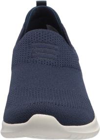 img 3 attached to Skechers Womens Sneaker Dark Navy Women's Shoes