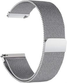 img 4 attached to Choco&Man US - Daniel Wellington Mesh Stainless Steel Bracelet Strap, Adjustable Replacement with Magnetic Closure and Tool - Available in Various Sizes: 12mm, 14mm, 15mm, 16mm, 18mm, 20mm, and 22mm