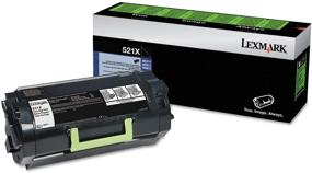 img 1 attached to 🖨️ Lexmark 52D1X00 Extra High Yield Return Program Toner: Maximize Your Printing Efficiency