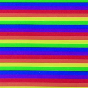 img 3 attached to 🌈 Craftables Rainbow Pattern Self-Adhesive Vinyl Sheets for Cricut, Silhouette, Cameo, Decals, Signs, and Stickers