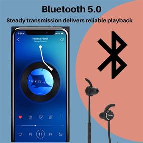 img 1 attached to 🎧 Беспроводные наушники-вкладыши PHILIPS Bluetooth: Мощный звук, водонепроницаемые и с микрофоном - наушники в ушном канале для спорта.