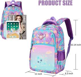 img 3 attached to Backpack Lightweight Polyester Resistant BPK28C Backpacks for Kids' Backpacks