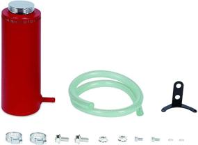 img 1 attached to Mishimoto MMRT-CAWRD Aluminum Coolant Reservoir Tank in Red - Compatible with Various Models