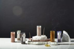 img 2 attached to 🕯️ Paddywax Candles Haze Collection: 100-Piece, Tobacco Patchouli Incense Sticks in Glass Jar - Premium Fragrance for a Soothing Ambiance