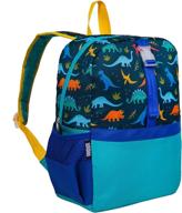 wildkin backpack features interior dinosaurs logo