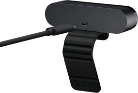 img 1 attached to 📷 Logitech BRIO Ultra HD Webcam - Black: Perfect for Video Conferencing, Recording, and Streaming