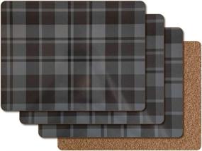 img 4 attached to Shes Chic Placemats Hardboard Rectangular