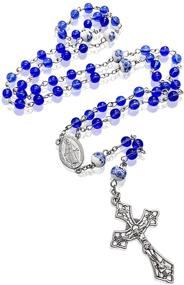 img 3 attached to 📿 Catholic Necklace Miraculous Boys' Jewelry - Exclusive Collection by Nazareth Store