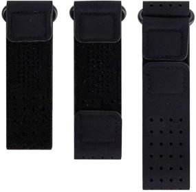 img 4 attached to EEweca Fitbit Inspire/Inspire HR 3-Pack 📱 Bands (Wristband, Armband, and Ankle Band) in Black