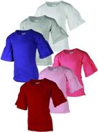 👚 stylish sleeve ruffle girls' tops, tees & blouses - miss popular fashion clothing logo